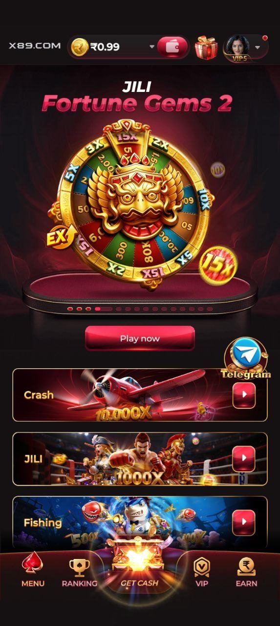 X89com game and X89.com APK platform with login bonus and welcome rewards